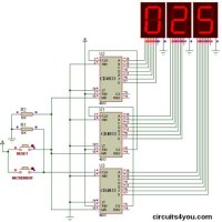 3 Digit Counter Circuit Diagram