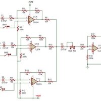 Audio Mixer Schematic Diagram