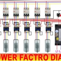 Automatic Power Factor Controller Circuit Diagram