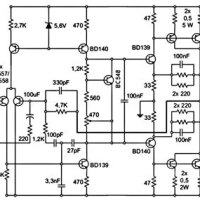 Bass Amplifier Circuit Diagram