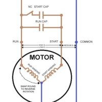 Capacitor 220v Single Phase Motor Wiring Diagram