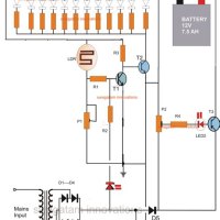 Circuit Diagram Of Emergency Light
