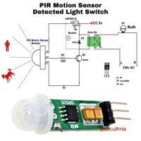 Circuit Diagram Of Pir Motion Sensor