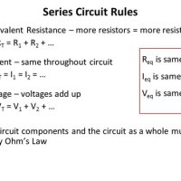 Dc Parallel Circuit Rules