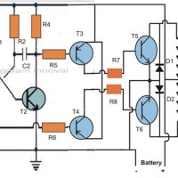Dc To Ac Inverter Circuit Schematic Diagram