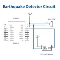 Earthquake Detector Circuit Diagram