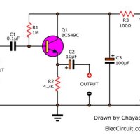 Electronic Stethoscope Circuit Diagram