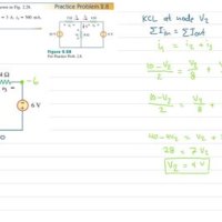 Fundamental Of Electric Circuits 4th Edition Practice Problem Solution