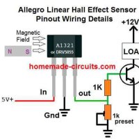 Hall Effect Cur Sensor Circuit Diagram