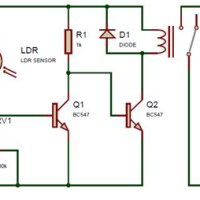 Ldr Circuit Diagram With Relay