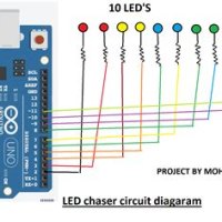 Led Project Circuit Diagram
