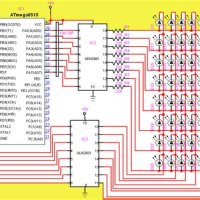Led Running Display Circuit Diagram