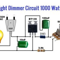 Light Dimmer Circuit Diagram