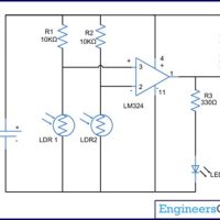 Lm324 Comparator Circuit Diagram