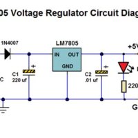 Lm7805 Circuit Diagram