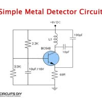 Metal Detectors Circuit Diagram