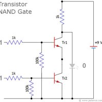 Nand Gate Circuit Using Diode And Transistor