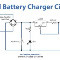 Nickel Cadmium Battery Charger Circuit Diagram