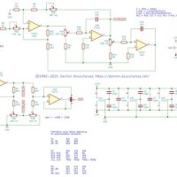 Parametric Eq Circuit Schematic Diagram