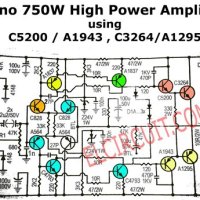 Power Amp Schematic Diagram