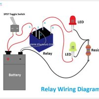 Relay Circuit Diagram And Operation
