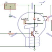 Sensor Alarm Circuit Diagram