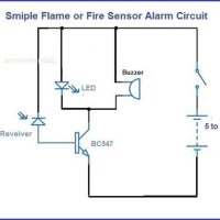 Simple Circuit Diagram Of Fire Alarm