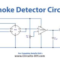 Simple Smoke Detector Circuit Diagram