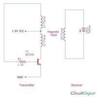 Simple Wireless Power Transfer Circuit Diagram