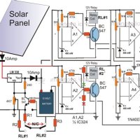 Solar Controller Circuit Diagram