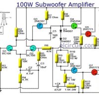 Subwoofer Amplifier Circuit Diagram