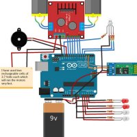 Toy Car Remote Control Circuit Diagram