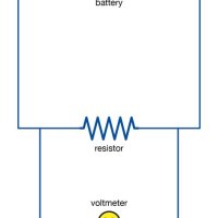 Voltmeter In A Circuit Diagram