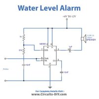 Water Alarm Circuit Diagram