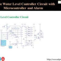 Water Level Controller Circuit Diagram Using 89c51