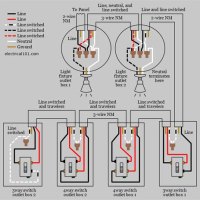 Wiring Diagrams For 4 Way Switching Of Lights