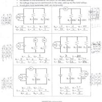 Worksheet Parallel Circuit Problems Episode 904 Answer Key